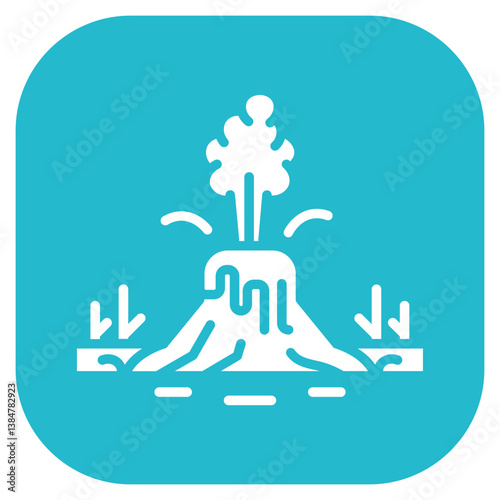 Geyser Eruption Icon