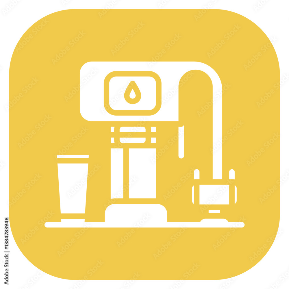 Smart Water Purifier Icon Smart Water Purifier Icon