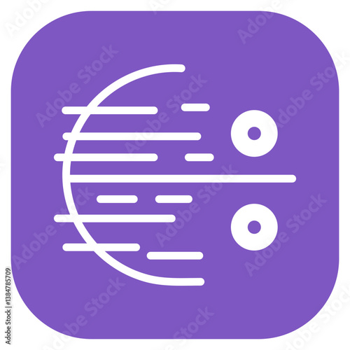 Gale Winds Vector Icon