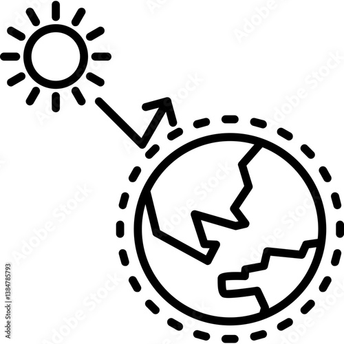 Greenhouse Effect Icon