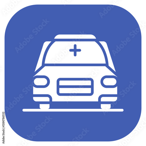 Funeral Car Vector Icon