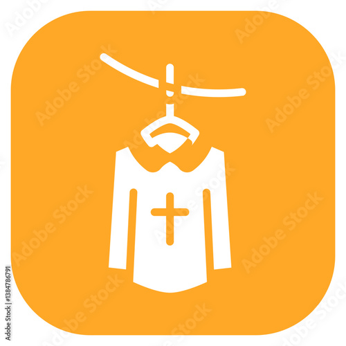 Mourning Clothes Vector Icon