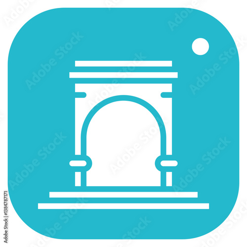 Desert Archway Vector Icon
