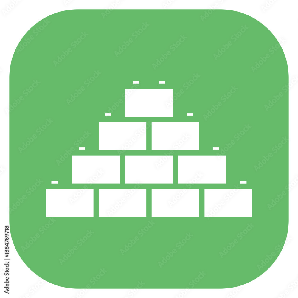 Building Bricks Vector Icon