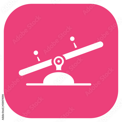 Seesaw Vector Icon