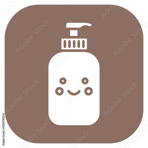 Baby Lotion Vector Icon