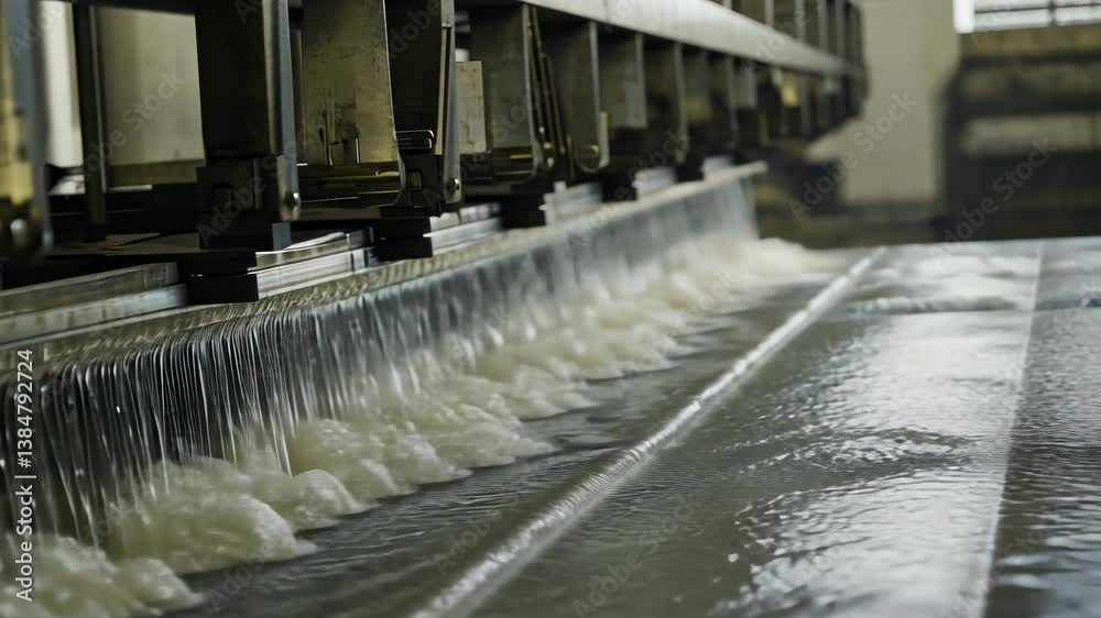 Industrial Water Treatment Process: