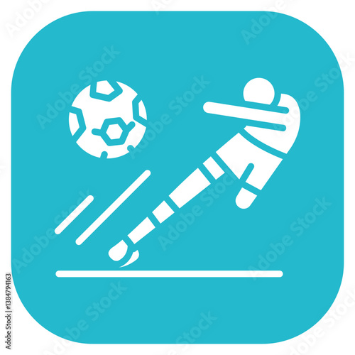 Soccer Throw In Vector Icon