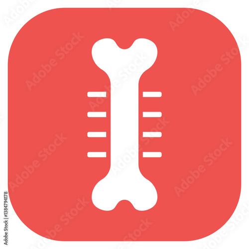 Bone Scan Vector Icon