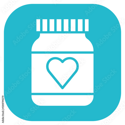 Health Supplement Vector Icon