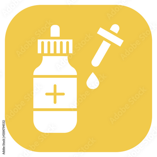 Medicine Dropper Vector Icon