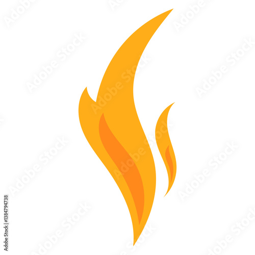 Flame Vector Element