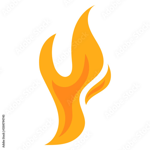 Flame Vector Element