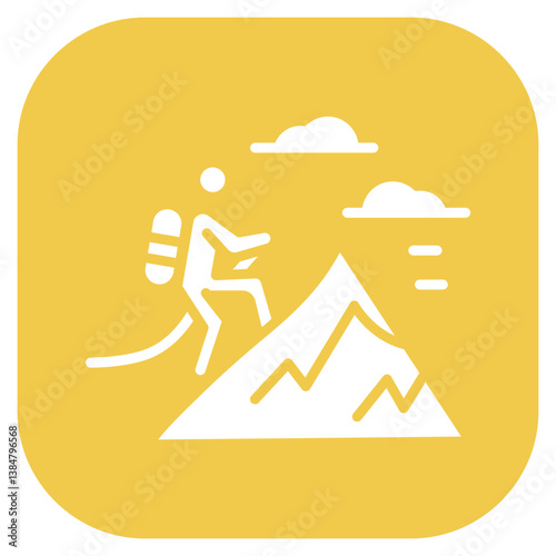 Overcoming Challenges Vector Icon