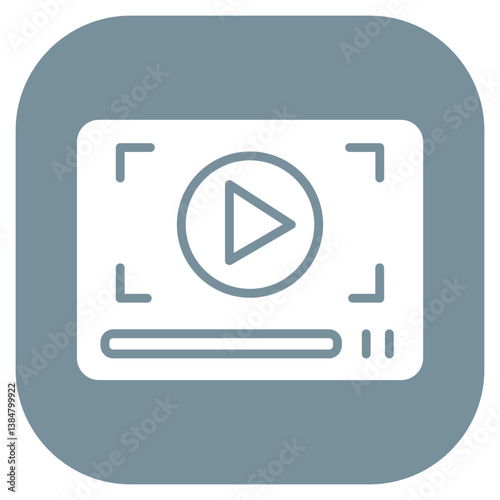 Video Frame Export Vector Icon