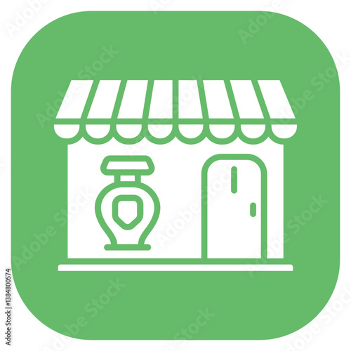 Perfume Shop Vector Icon