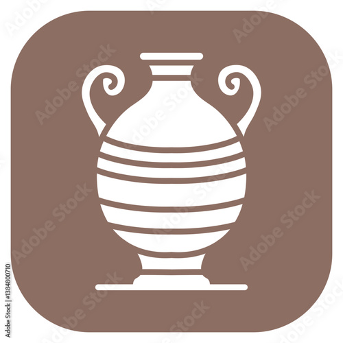 Amphora Vector Icon