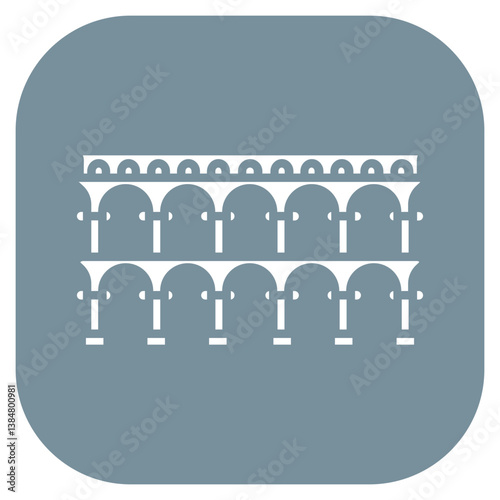 Aqueduct Vector Icon