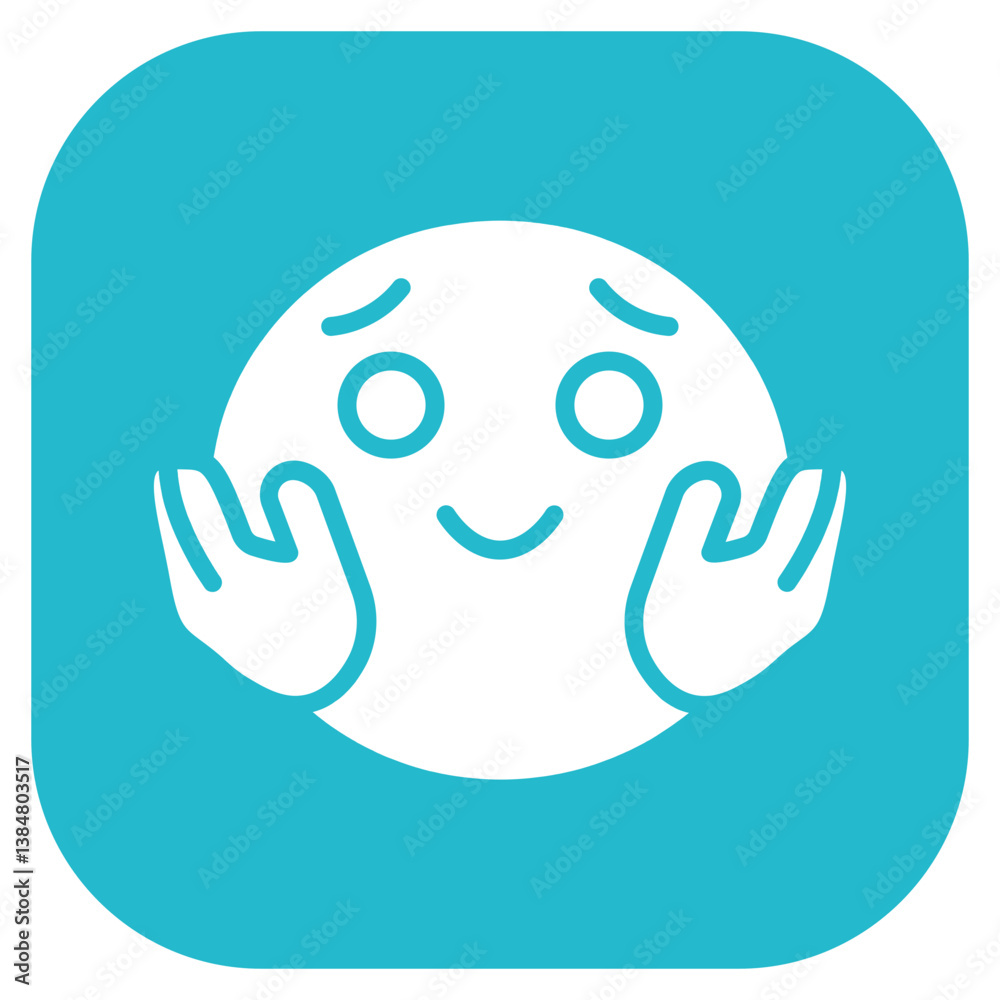 Hugging Face Vector Icon Hugging Face Vector Icon
