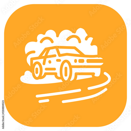 Drift Angle Vector Icon