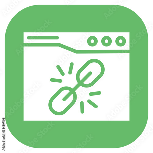 Link Building Vector Icon