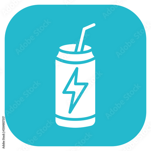 Energy Drink Vector Icon