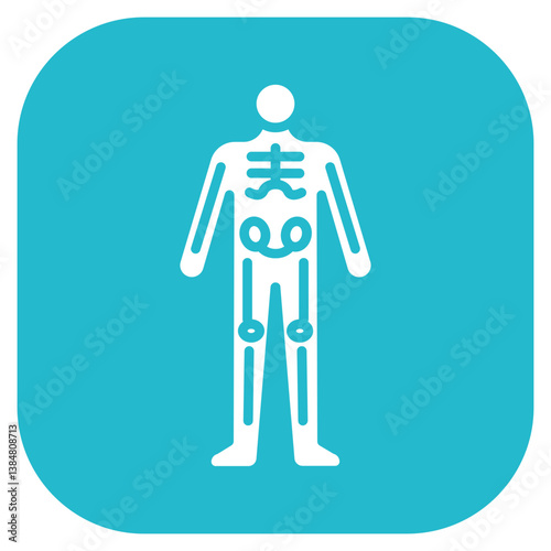 Man X ray Vector Icon