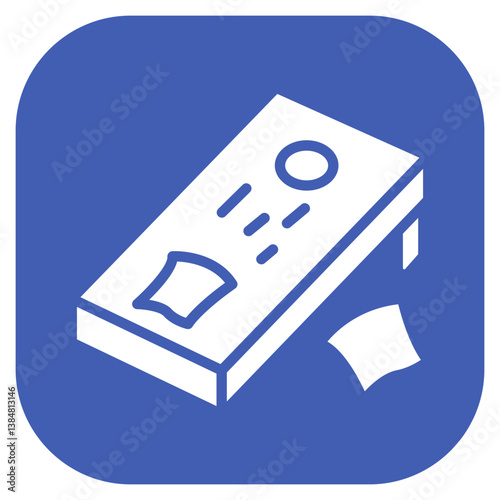 Cornhole Game Vector Icon