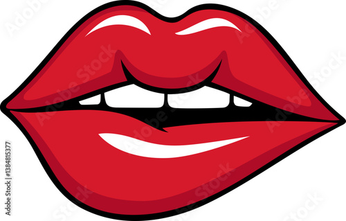 colourful lips 