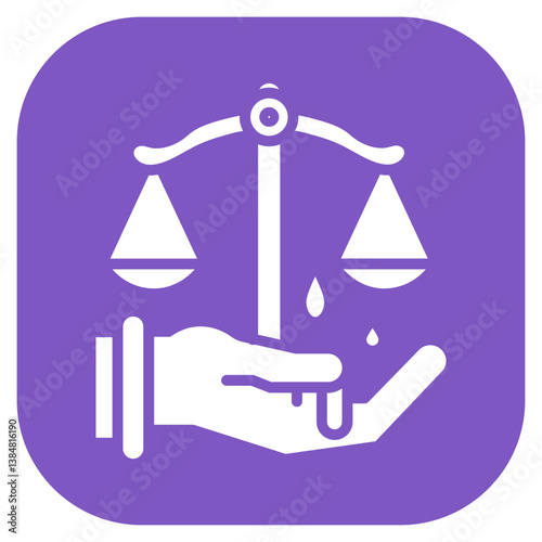 Corruption Leak Vector Icon