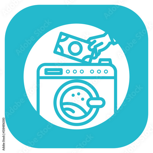 Laundered Money Vector Icon
