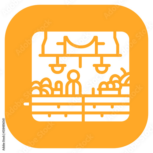Underground Market Vector Icon