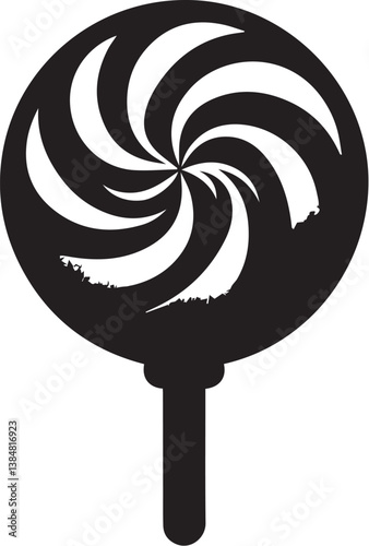Black candy vector