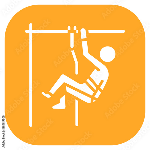Climbing Tension Board Vector Icon