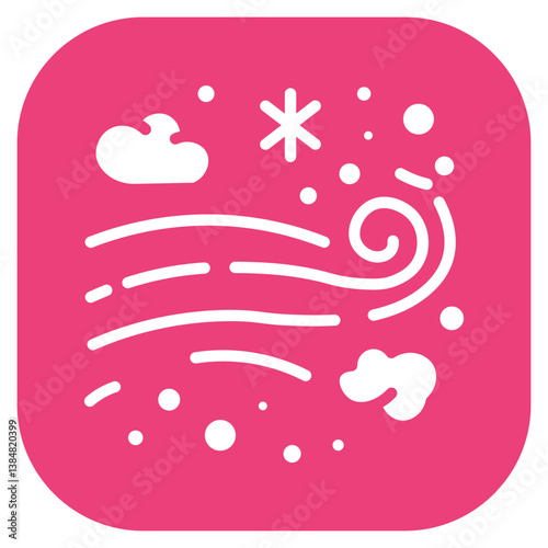 Wind Allergens Vector Icon