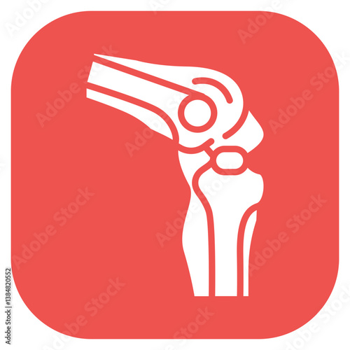 Bilde på lerret Arthralgia Vector Icon