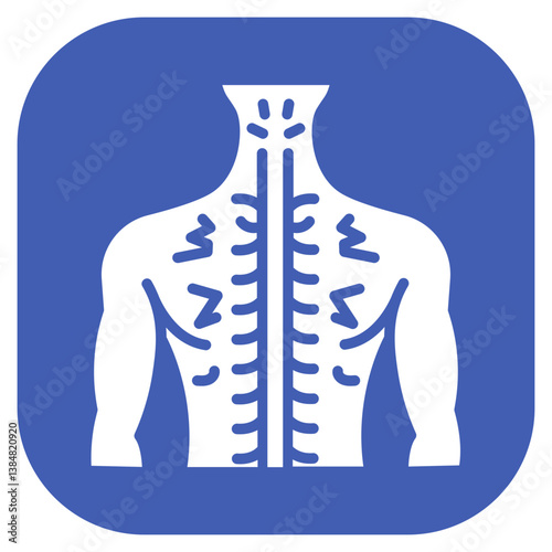 Pinched Nerve Vector Icon