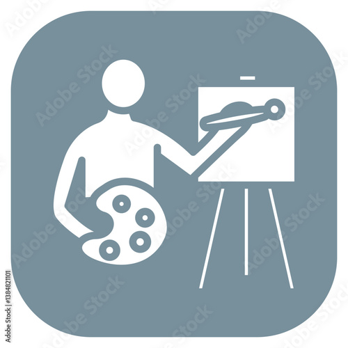 Art Therapy Vector Icon