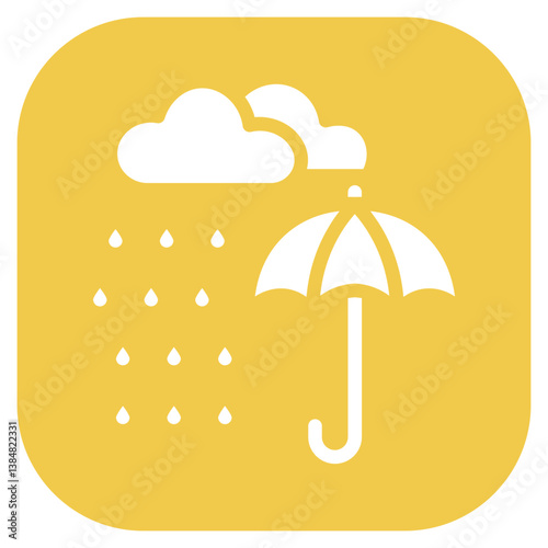 Monsoon Gathering Vector Icon