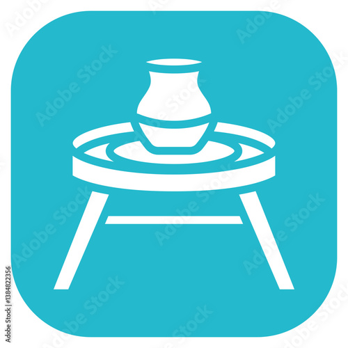 Monsoon Pottery Vector Icon
