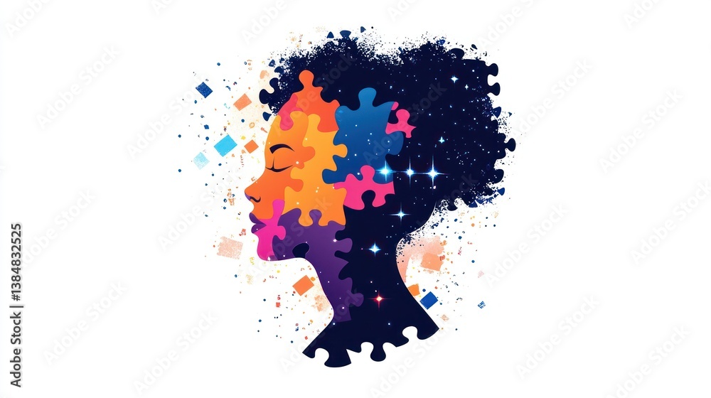 A Colorful Puzzle of the Mind: Celebrating Neurodiversity A Colorful Puzzle of the Mind: Celebrating Neurodiversity