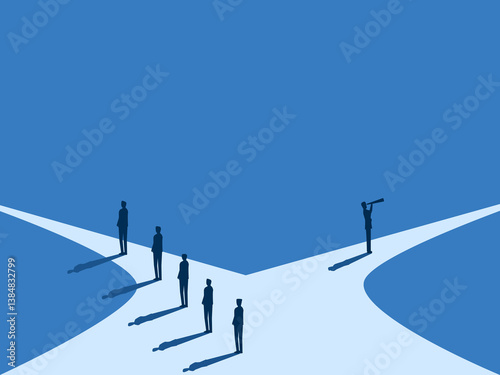 Visionary entrepreneurs choose a path different from others