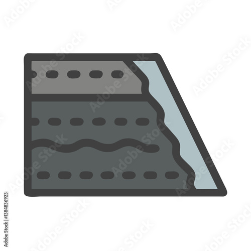  Creative Bitumen Sheet Icon Illustration