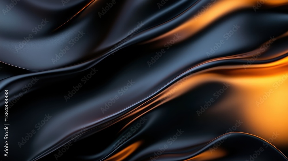 A close-up view of flowing fabric showcasing dramatic dark tones blended with vibrant highlights, capturing a sense of motion and the beauty of luxurious textures. A close-up view of flowing fabric showcasing dramatic dark tones blended with vibrant highlights, capturing a sense of motion and the beauty of luxurious textures.