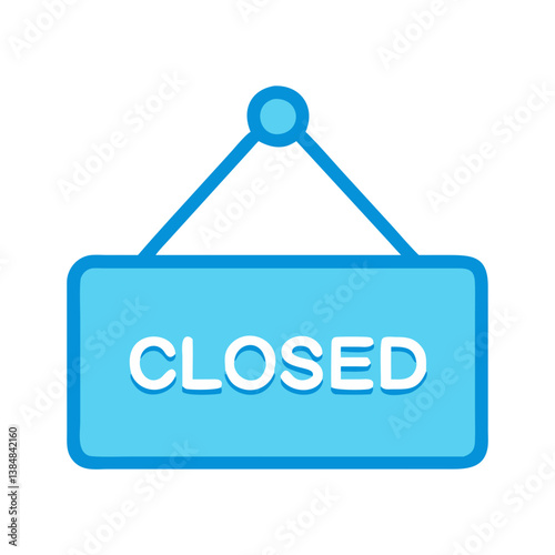  Closed Sign Design Icon for Business