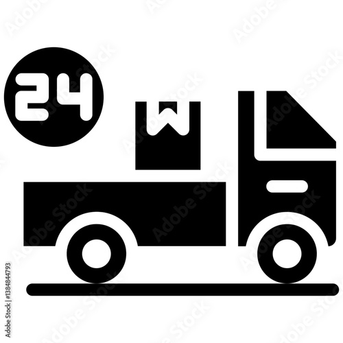 24 Hours Delivery Icon