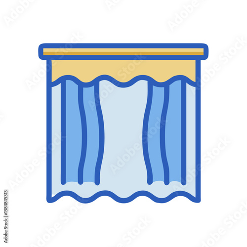  Dynamic Curtain Valance Icon for Home Styling