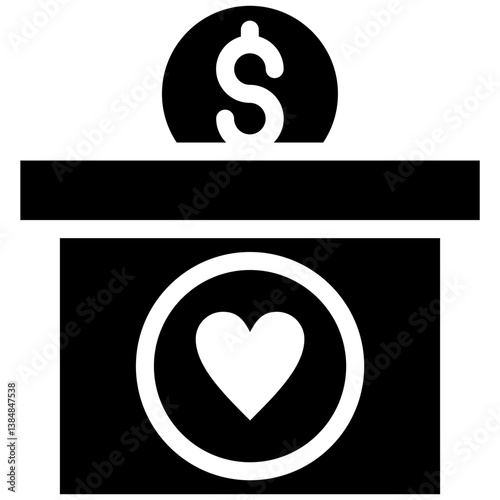 Charity Box Icon