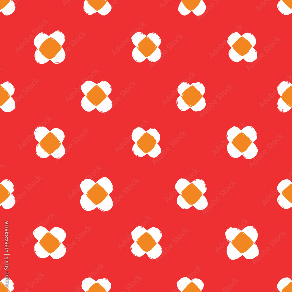 Cute seamless patterns with flowers hearts vector images Cute seamless patterns with flowers hearts vector images