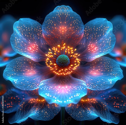 Vibrant Anemone Flowers in Full Bloom
